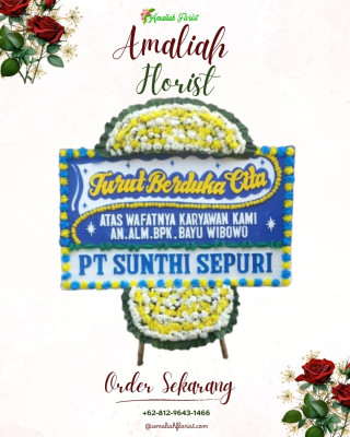 Papan Bunga Duka di Pijor Koling