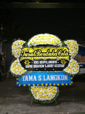 Papan Bunga Duka di Pijor Koling